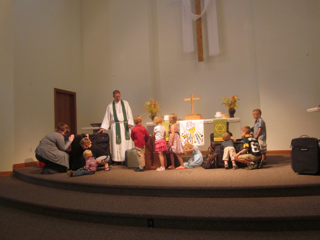 Alleluia Suitcase Blessing